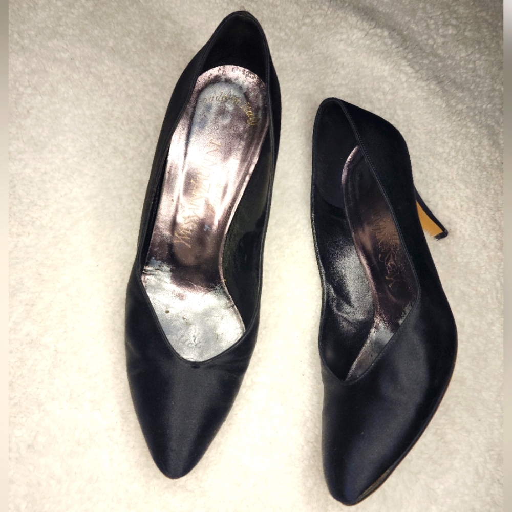 YSL Satin Pumps
